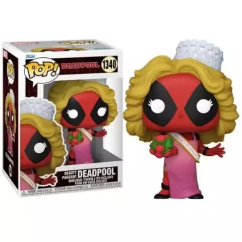 Funko Pop Marvel 1340 - Deadpool (Beauty Pageant) NOVO ORIGINAL - comprar online