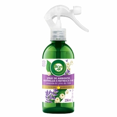 Spray De Ambientes Neutralizador Odores Lavanda Lírio Do Vale 236ml Bom Ar