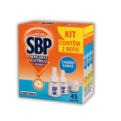 REFIL SBP ELÉTRICO LÍQUIDO CHEIRO SUAVE C/2 UNIDADES