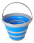 Balde Dobrável Retrátil 10 Litros Bompack- AZUL