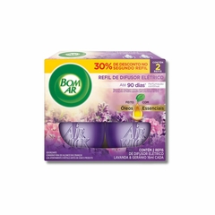 Kit 2 Refil Difusor Elétrico Lavanda E Gerânio Air Wick Bom Ar 16ml