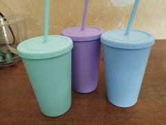 vasos de colores pasteles lisos - comprar online