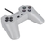Controle USB para PC e PS1/PlayStation Cinza - Estilo Retrô - Vinik Play 1