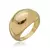 Anel Liso Redondo banhado em Ouro 18k na internet