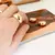 Anel Liso Redondo banhado em Ouro 18k