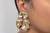 Brinco Maxi Orgânico banhado em ouro 18k