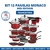 (PROMOÇÃO RELÂMPAGO) KIT 12 PANELAS ANTIADERENTE TRAMONTINA