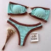 Conjunto tomara que caia Saint Tropez Frais com Marrom de argola - comprar online