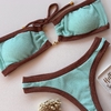 Conjunto tomara que caia Saint Tropez Frais com Marrom - comprar online