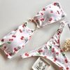 Conjunto tomara que caia Saint Tropez Cereja de argola - comprar online