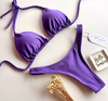 Conjunto de biquíni Cortininha com Bojo Violeta - comprar online