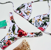 Conjunto de biquíni Cortininha com Bojo Flores - comprar online