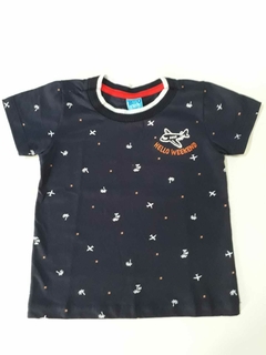 Camiseta Masculina (Cor azul Marinho) - Tamanho 2