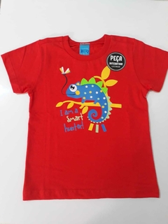 Camiseta Interativa Camaleão - Tamanho 2