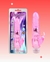 Vibrador Glitters Dual