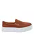 Tênis Slip On Suede Sola Alta Marrom Santa Lolla na internet