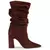 Bota Schutz Salto Alto Suede Root Brown - comprar online