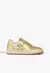 Imagem do Tênis Logo Velcro Couro Dourado