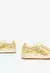 Tênis Logo Velcro Couro Dourado - comprar online