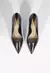 Sapato Scarpin Lena Low Couro Preto - comprar online