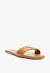 Rasteira Flat Couro Schutz Marrom - comprar online