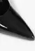 Scarpin Slingback Rhonda Mid Verniz Preto