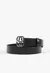 Cinto Emblem Couro Onix Preto - Le Passione