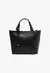 Bolsa Shopping Média Couro Triangle Preta - comprar online