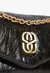 Bolsa Baguete Hoover Couro Preto