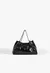 Bolsa Mini Hobo Cloud Couro Preta - loja online