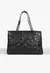 Bolsa Shopping Dream Couro Preta - comprar online
