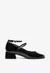 Sapato Preto Schutz Boneca Salto Bloco Baixo Verniz - Le Passione