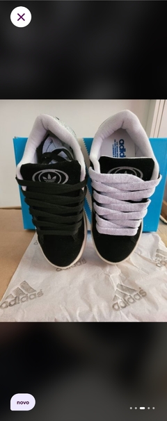 Tênis Adidas campus00s preto com glitter - comprar online