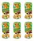 Kit 6 Koala Biscoito Japonês Importado Chocolate 37g - comprar online