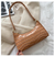 Bolsa de compras de couro retrô feminina, sacola casual bolsa de ombro. - Shop Blink