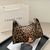 Imagem do Bolsa de compras de couro retrô feminina, sacola casual bolsa de ombro.