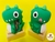 Apontador e borracha DINO