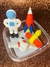 Marmitinha de borracha - Astronauta e Bombeiro - Chocorango Papelaria