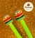 Caneta em gel - FAST FOOD - Chocorango Papelaria