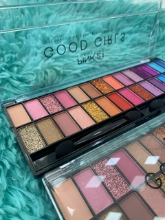 Paleta de Sombras e Glitter 28 Cores Good Girls Pink 21