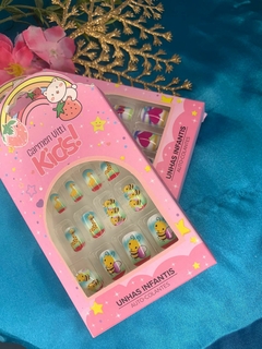 Unhas Infantis Auto- Colantes Carmem Vitti Kids na internet