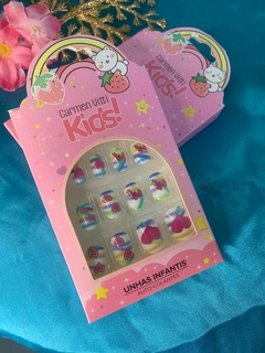 Unhas Infantis Auto- Colantes Carmem Vitti Kids