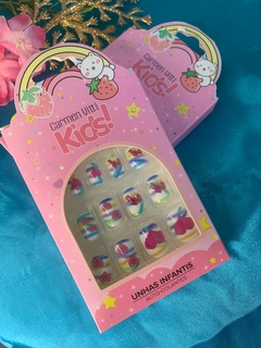 Unhas Infantis Auto- Colantes Carmem Vitti Kids - loja online