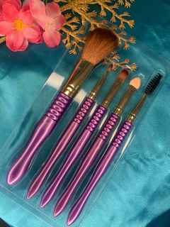 Kit Pincéis de Maquiagem c/5un Meylis