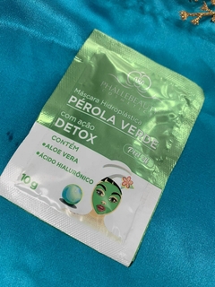 Máscara Hidroplástica Pérola Verde com ação Detox - comprar online