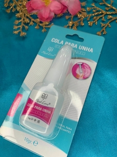 Cola Para Unha Com Pincel Aplicador de Precisão Real Love 10g - VR MAKEUP MAQUIAGEM & ACESSÓRIOS