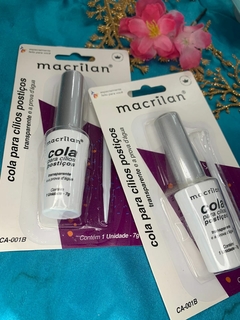 Cola Para Cílios Postiços Branco Macrilan na internet