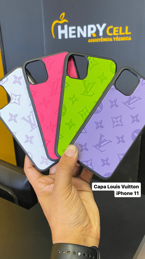 Capa Louis Vuiton luxo para iPhone