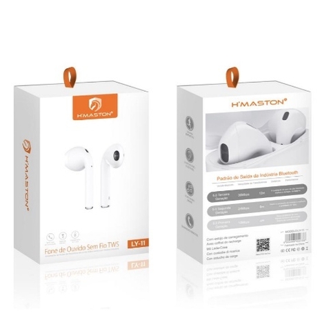 Fone De Ouvido Sem Fio Hmaston Ly-11 Compatível