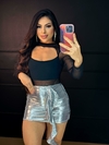 BODY MANGA LONGA SUPLEX COM TULE - comprar online